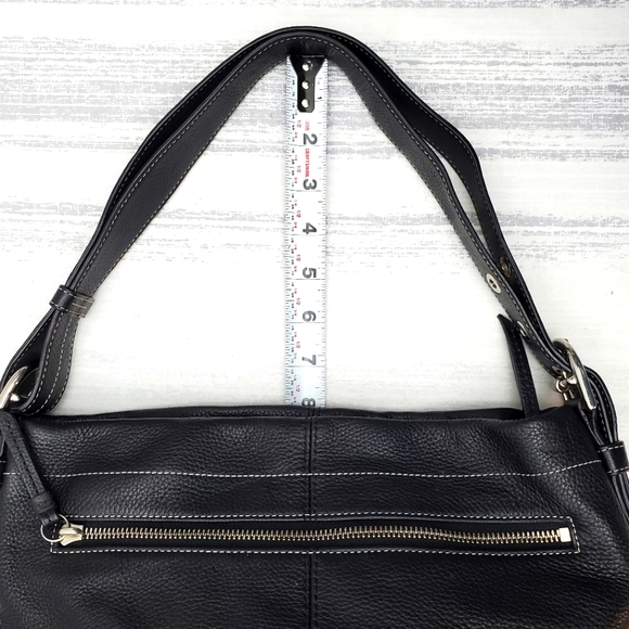 Coach 15064 Soho Black Pebbled Leather Convertible Crossbody Bag - Picture 15 of 16